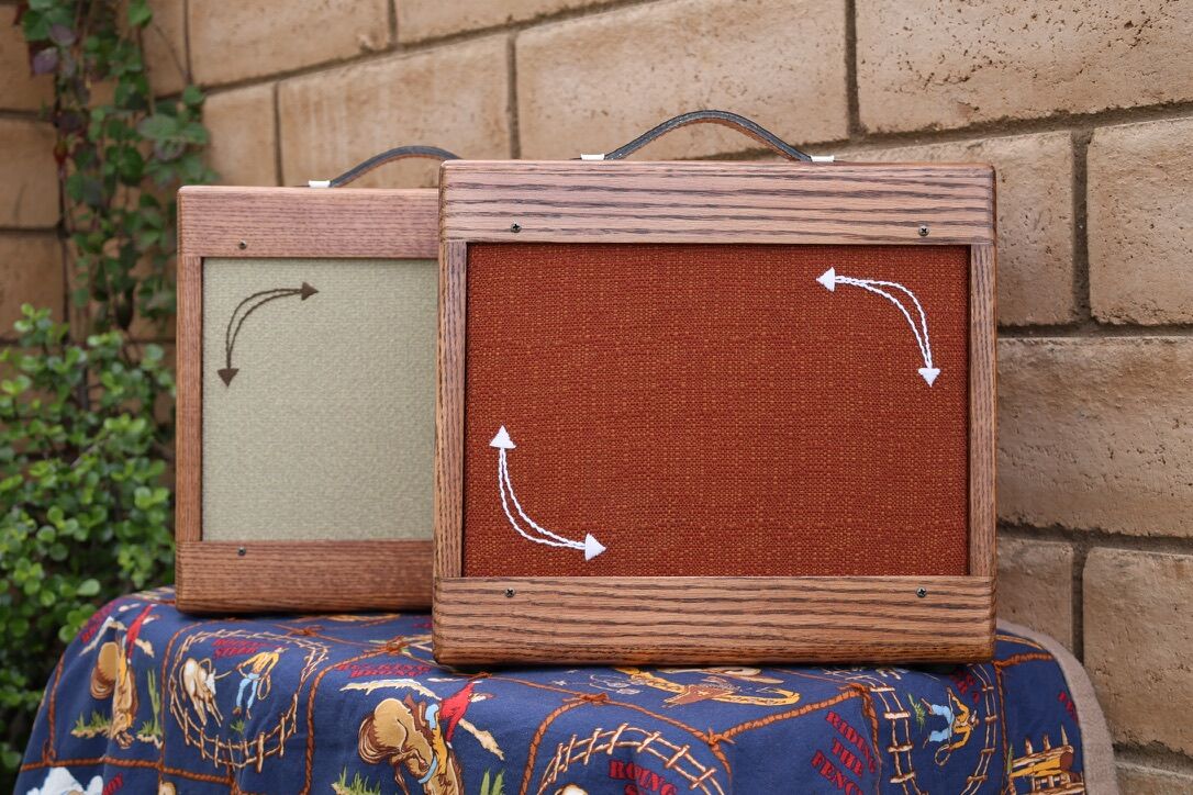 Two arrow cabinets side by side outdoors
